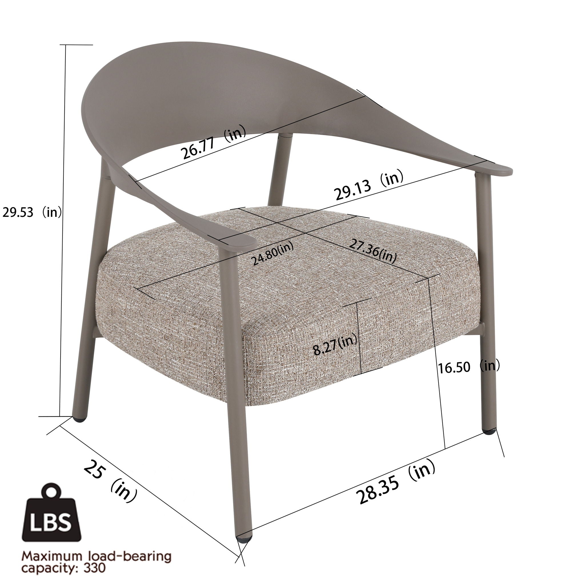 Furniture Set With Seat Cushions - Thumbnail 5