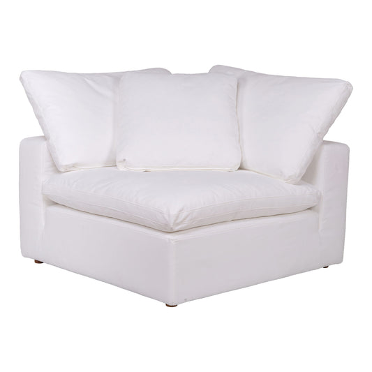 Clay - Livesmart Fabric Corner Chair - Cream