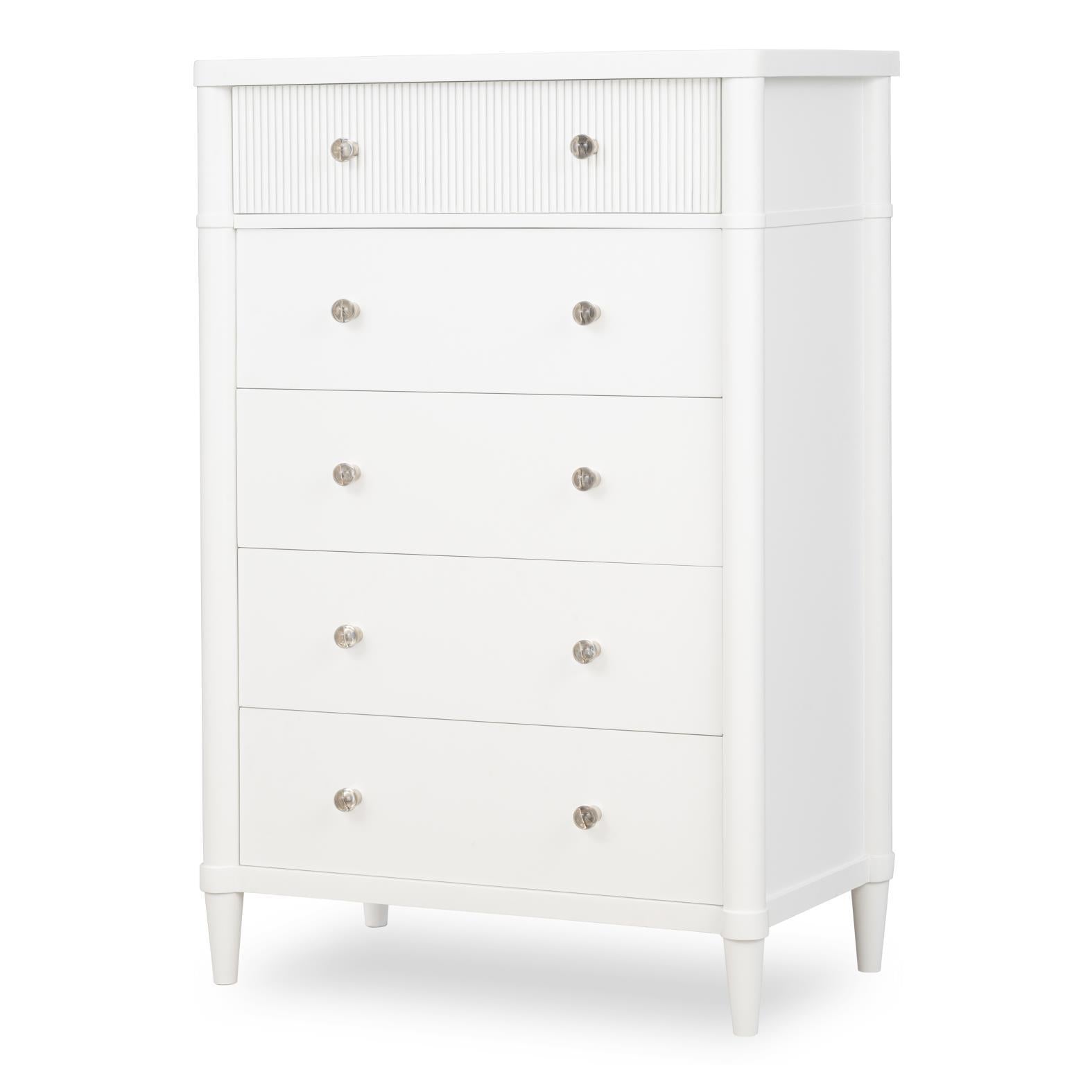 Adeline - 5 Drawer Chest - Cloud White