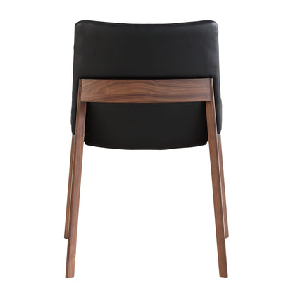 Deco - PVC Dining Chair (Set of 2) - Ebony