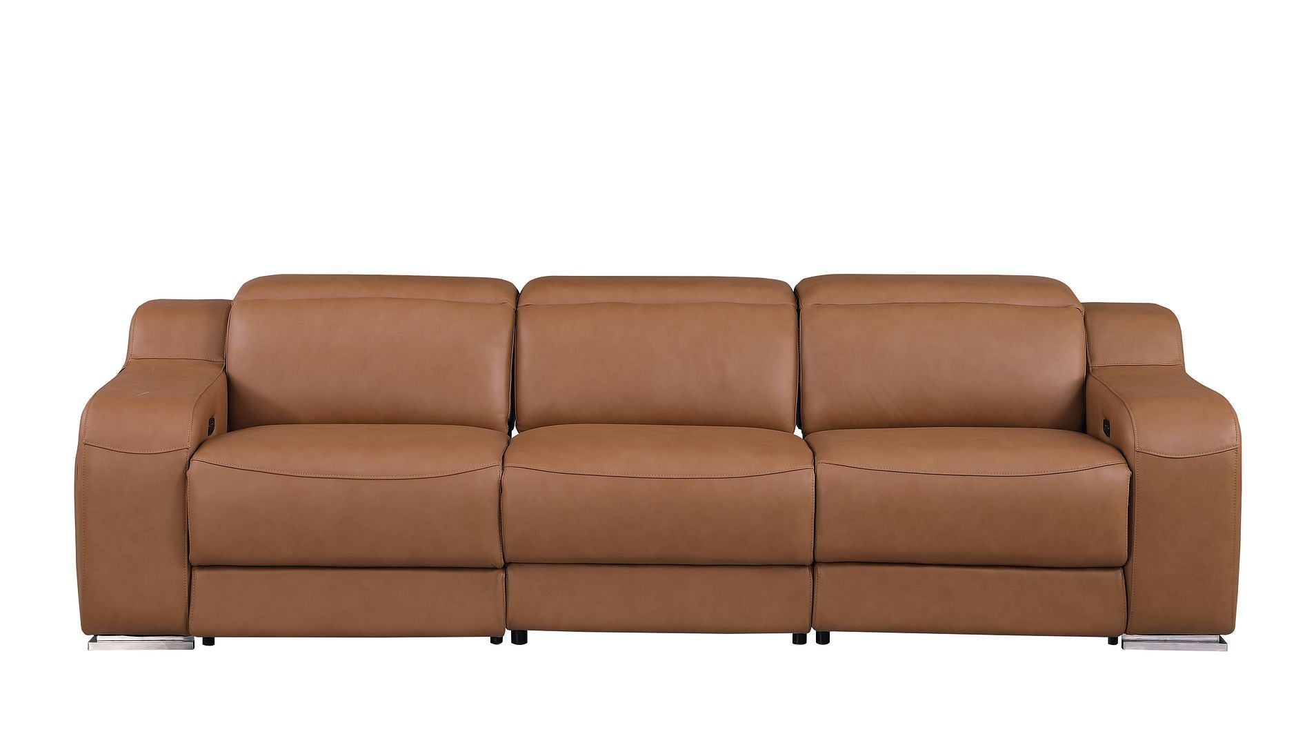 1116 - 3-Piece Modular Power Reclining Sofa In With 2 Power Recliners & Power Headrests