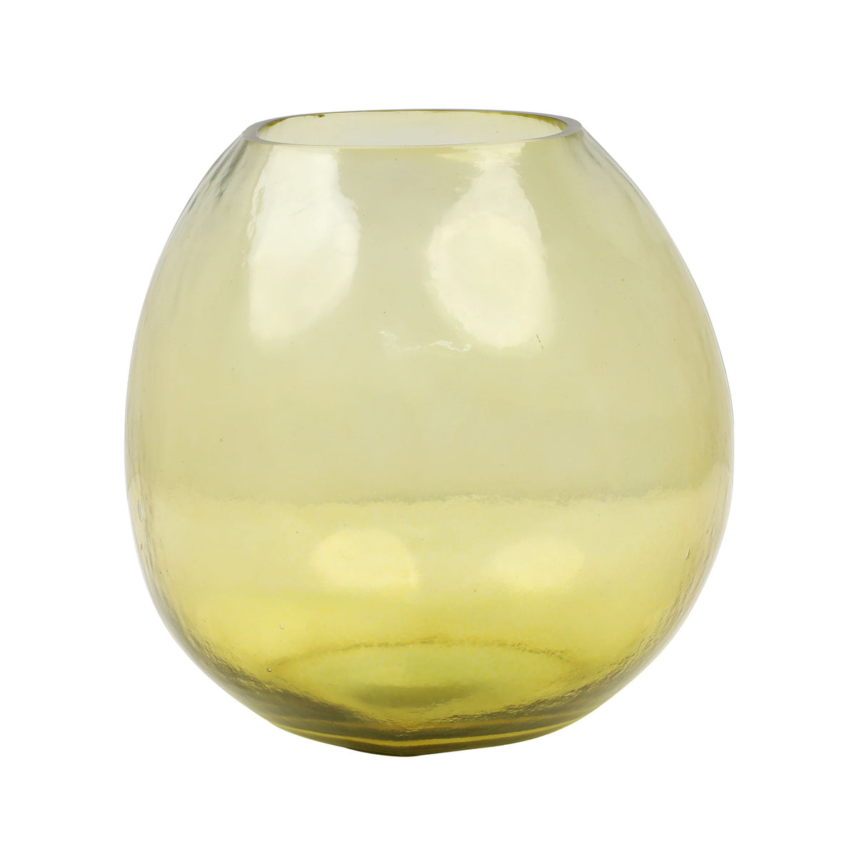 Tacito - Vase Small - Transparent Yellow