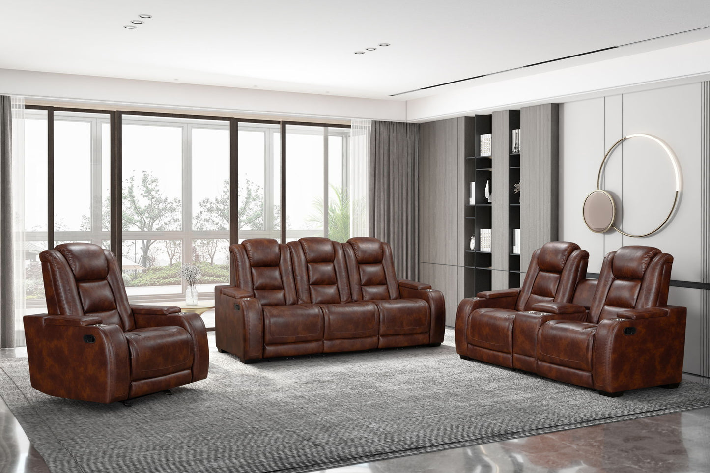 Chester - Reclining Sofa Set