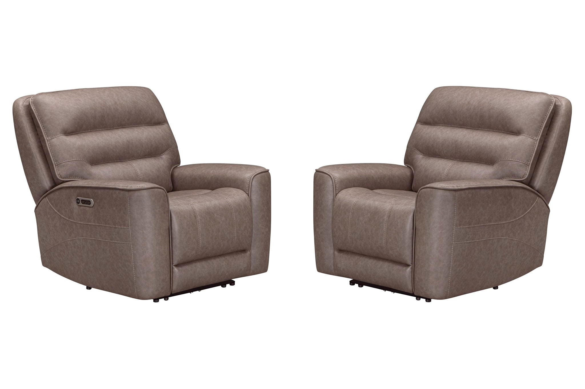 Lawson - Zero Gravity Power Recliner (Set of 2) - Sydney Brunette