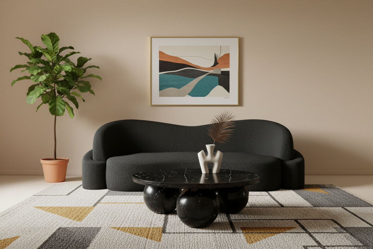 Spherical - Marble/Stone Coffee Table