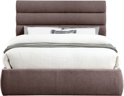 Adam - Linen Fabric Bed With 52" Headboard