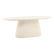 Turell - Outdoor Dining Table - Ivory