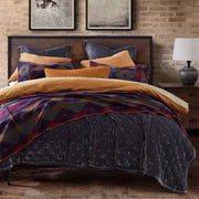 Gila - King Wool Blend Blanket - Multi Color