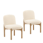 Ember - Dining Chair (Set of 2) - Cream And Natural