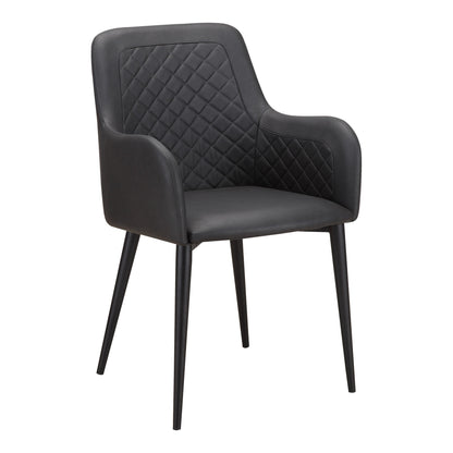 Cantata - Vegan Leather Dining Chair (Set of 2) - Slate