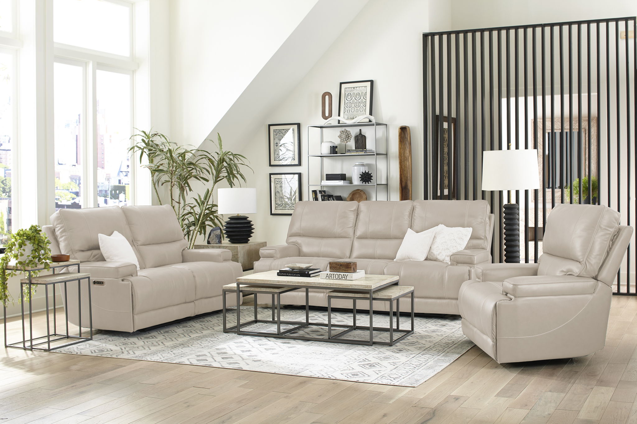 Whitman - Power Cordless Recliner