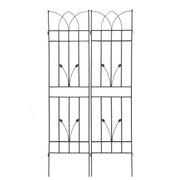 Metal Garden Trellis Rustproof For Climbing Plants Outdoor Flower Support