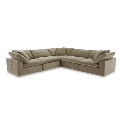 Terra Classic - Performance Fabric L Modular Sectional - Desert Sage