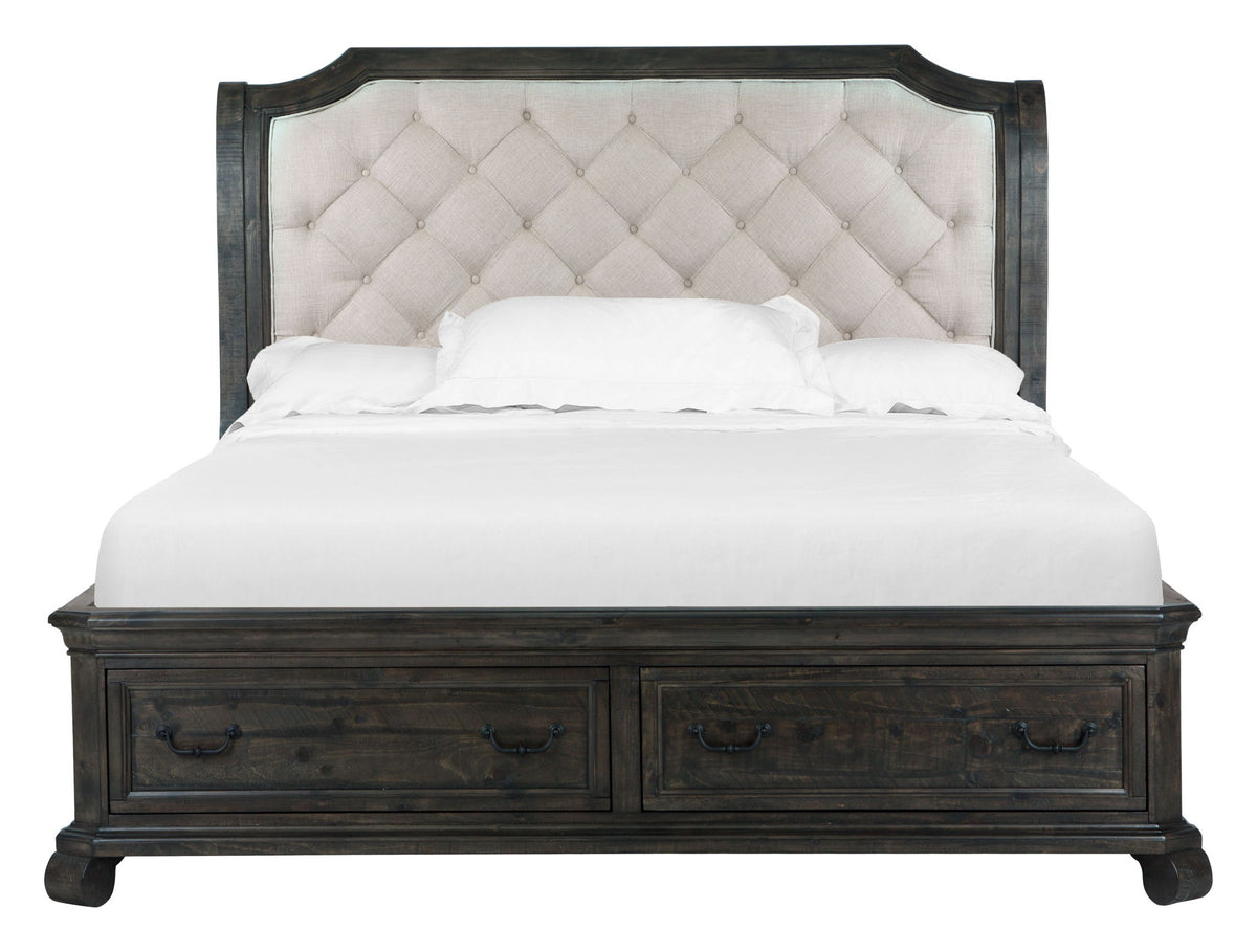 Bellamy - Complete Sleigh Storage Bed