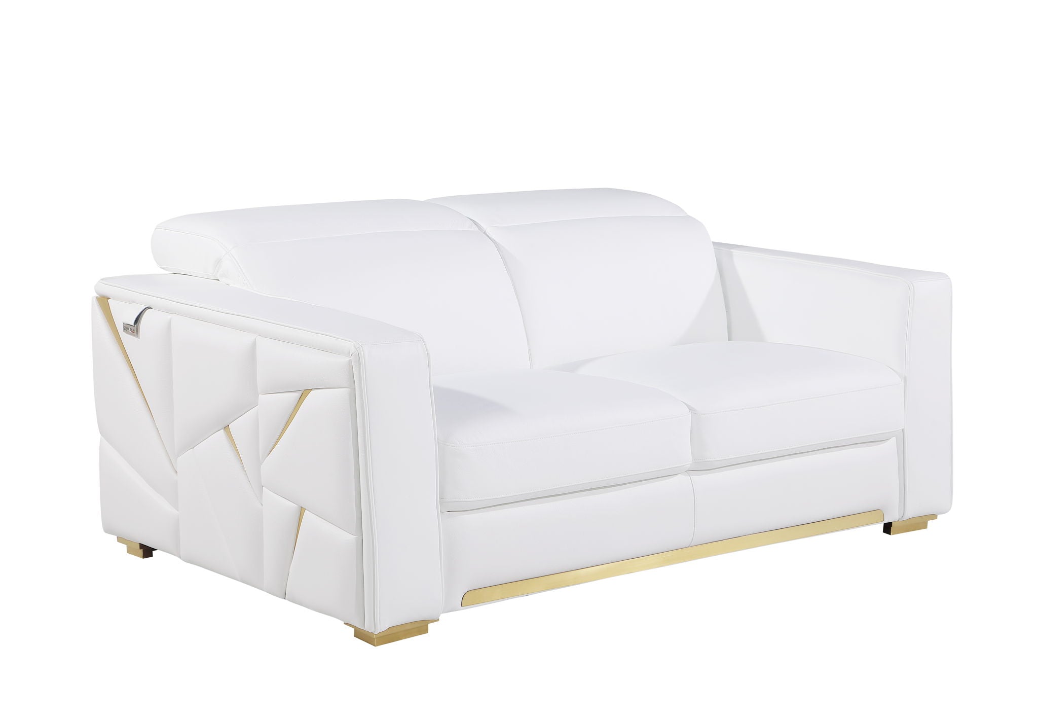 1120 - Leather Loveseat