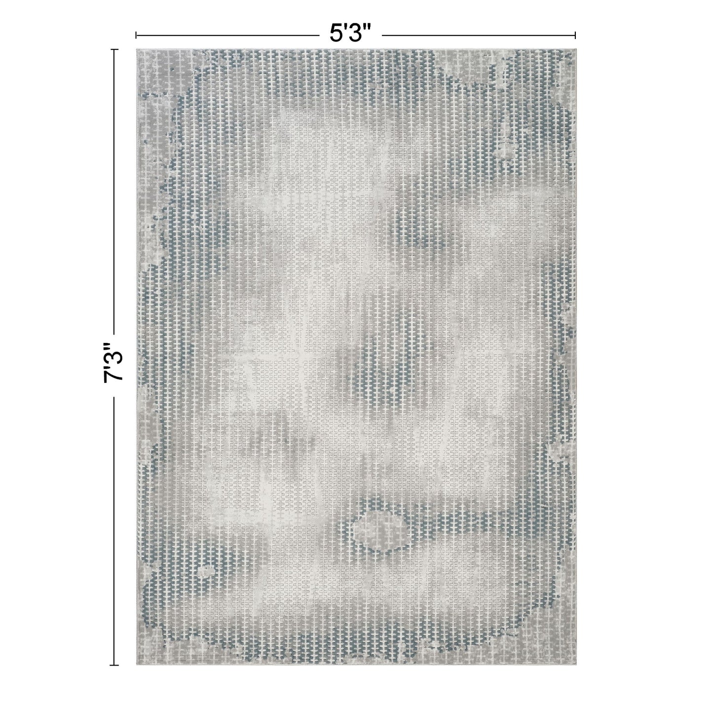 Geometrix - Contemporary Area Rug With 3D Effect