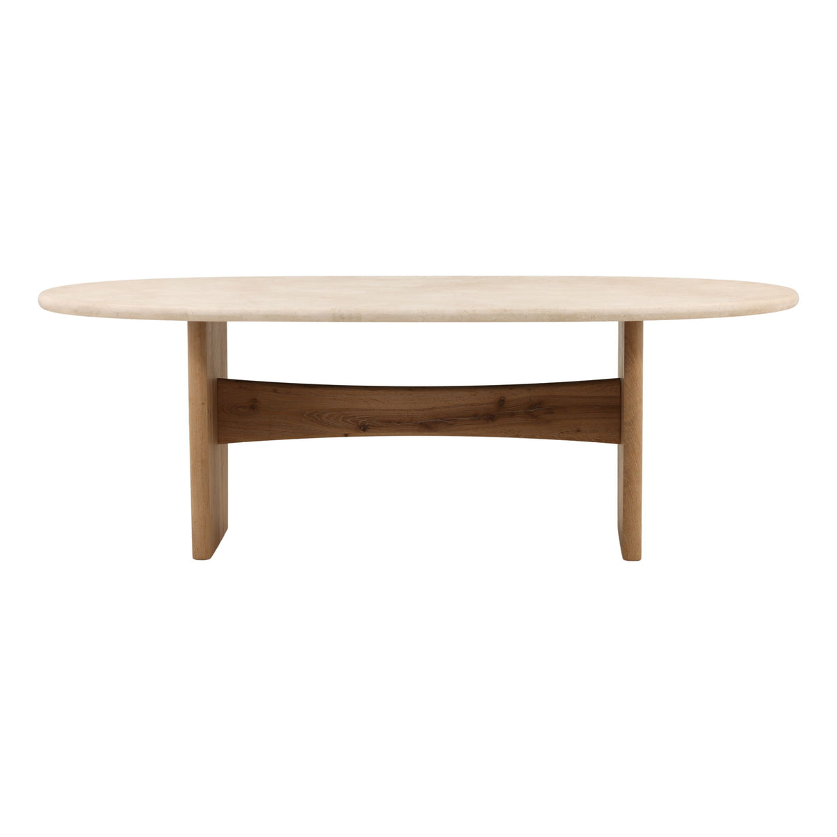 Waylon - Dining Table - Natural And Cream