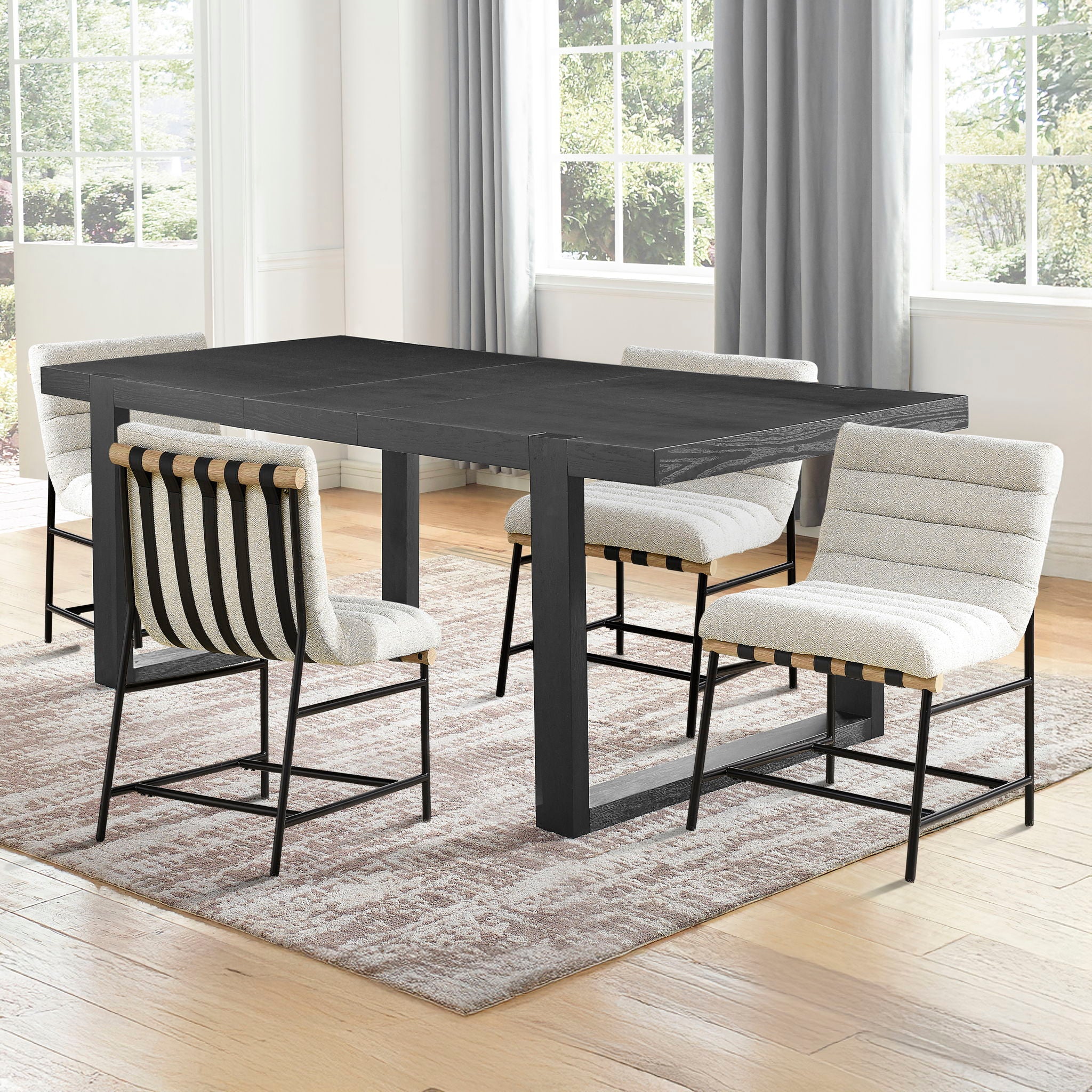 Yves - Dining Set With Nicco Chairs