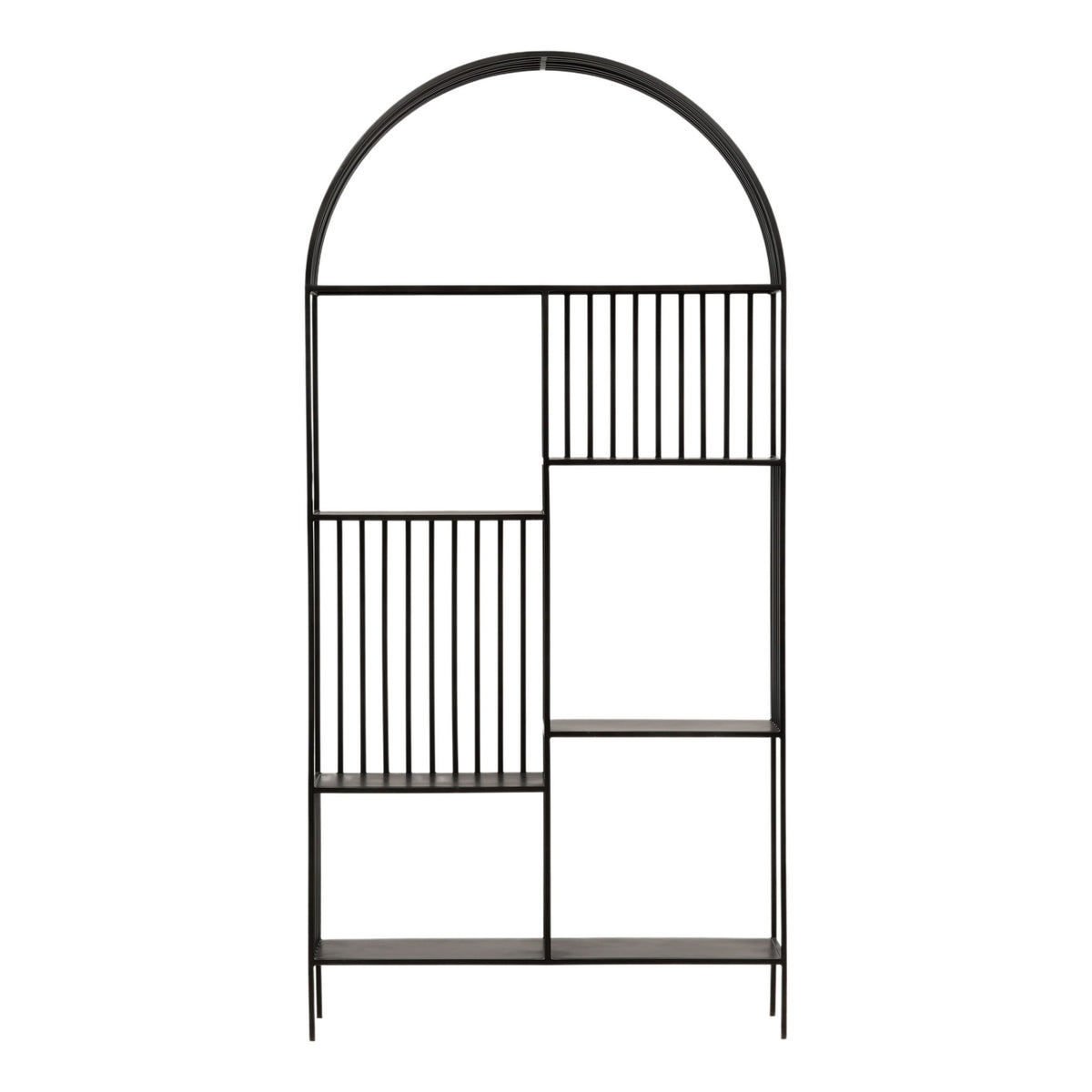 Bellford - Bookcase - Black Gunmetal