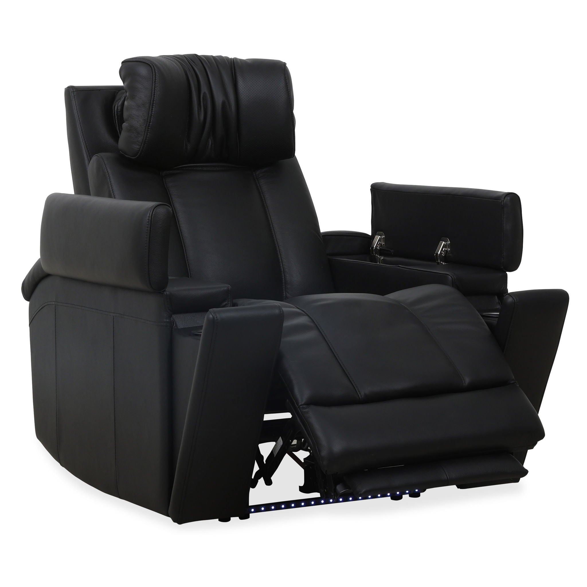 Phoenix - Zero Gravity Power 3 Seat Home Theater Seating With Immersive Audio P3