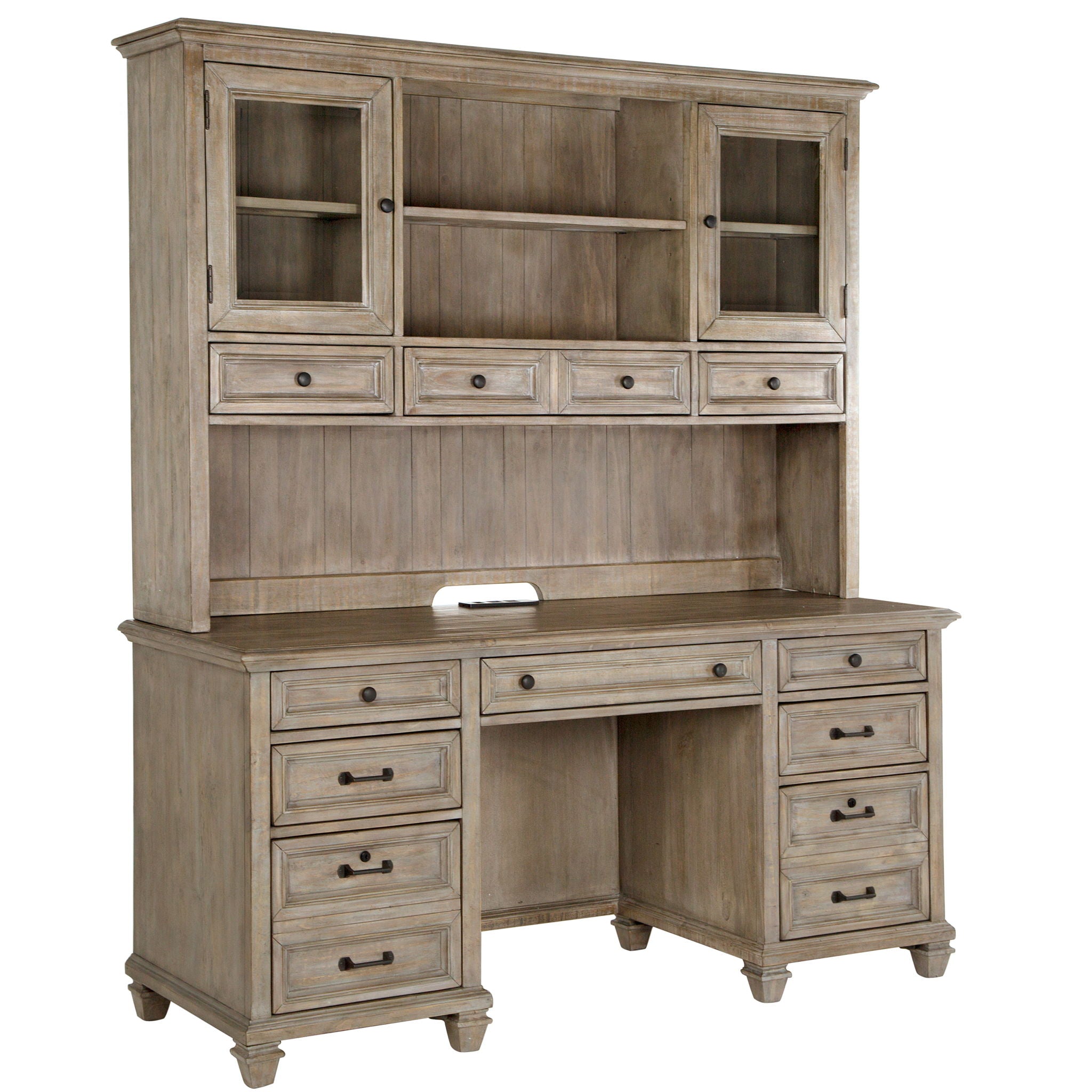 Lancaster Credenza With Hutch - Thumbnail 3