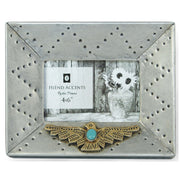 Picture Frame - 4" x 6" Silver Picture Frame With Thunderbird 4 Per Carton - Pearl Silver