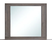 Aberdeen - Mirror - Gray / Oak