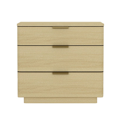 Payton - Nightstand With 3 Drawers - Oak