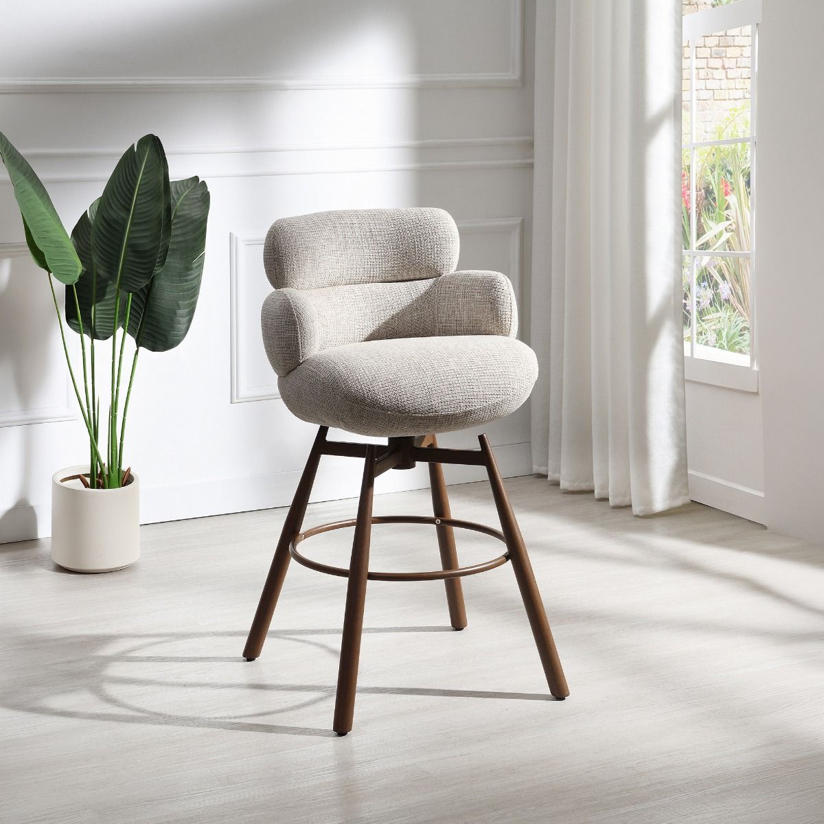 Jena - Counter Height Chair With Swivel