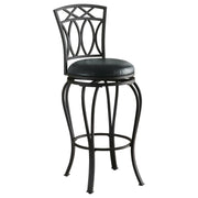 Swivel Stool With Upholstered Seat