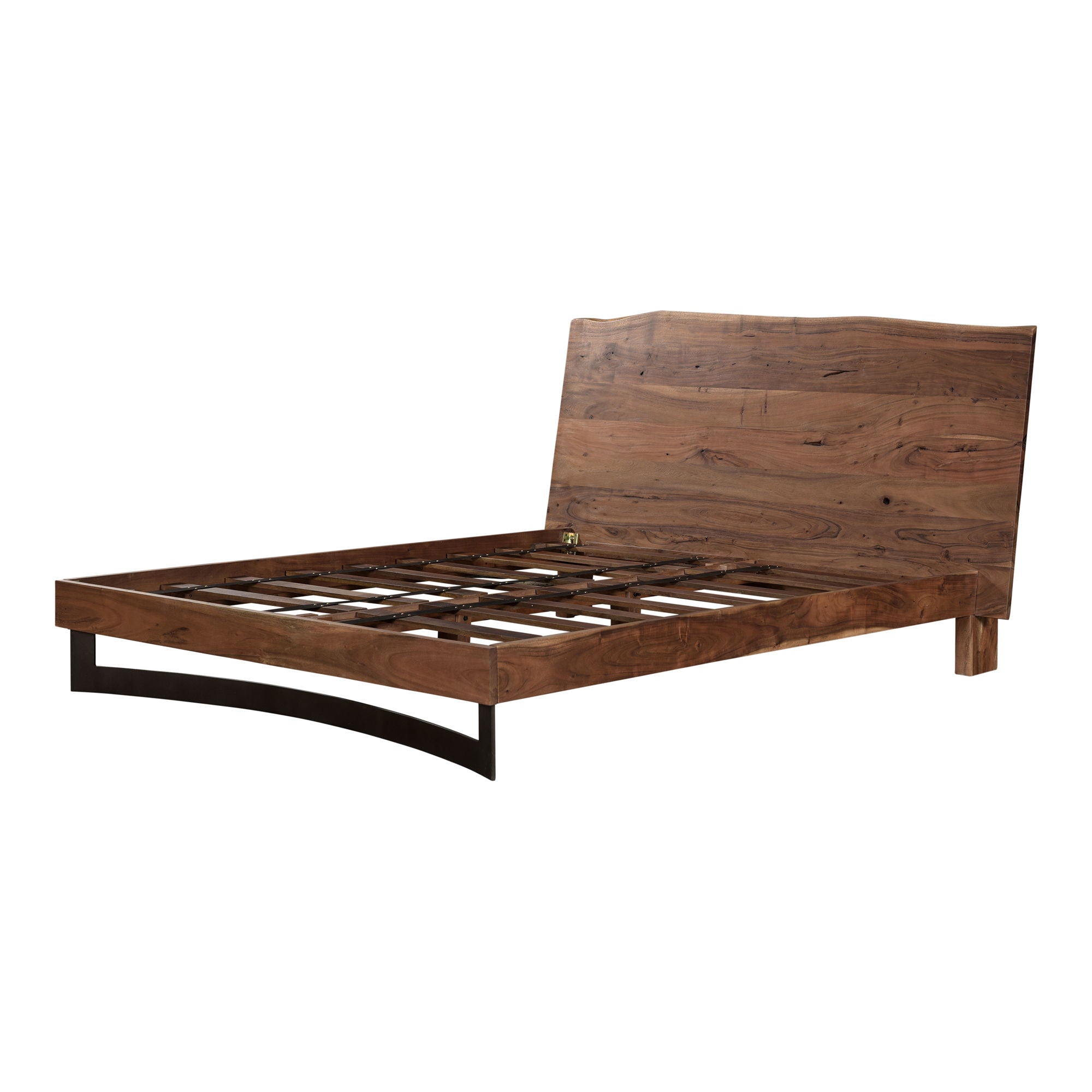 Bent - Queen Size Bed - Smoked