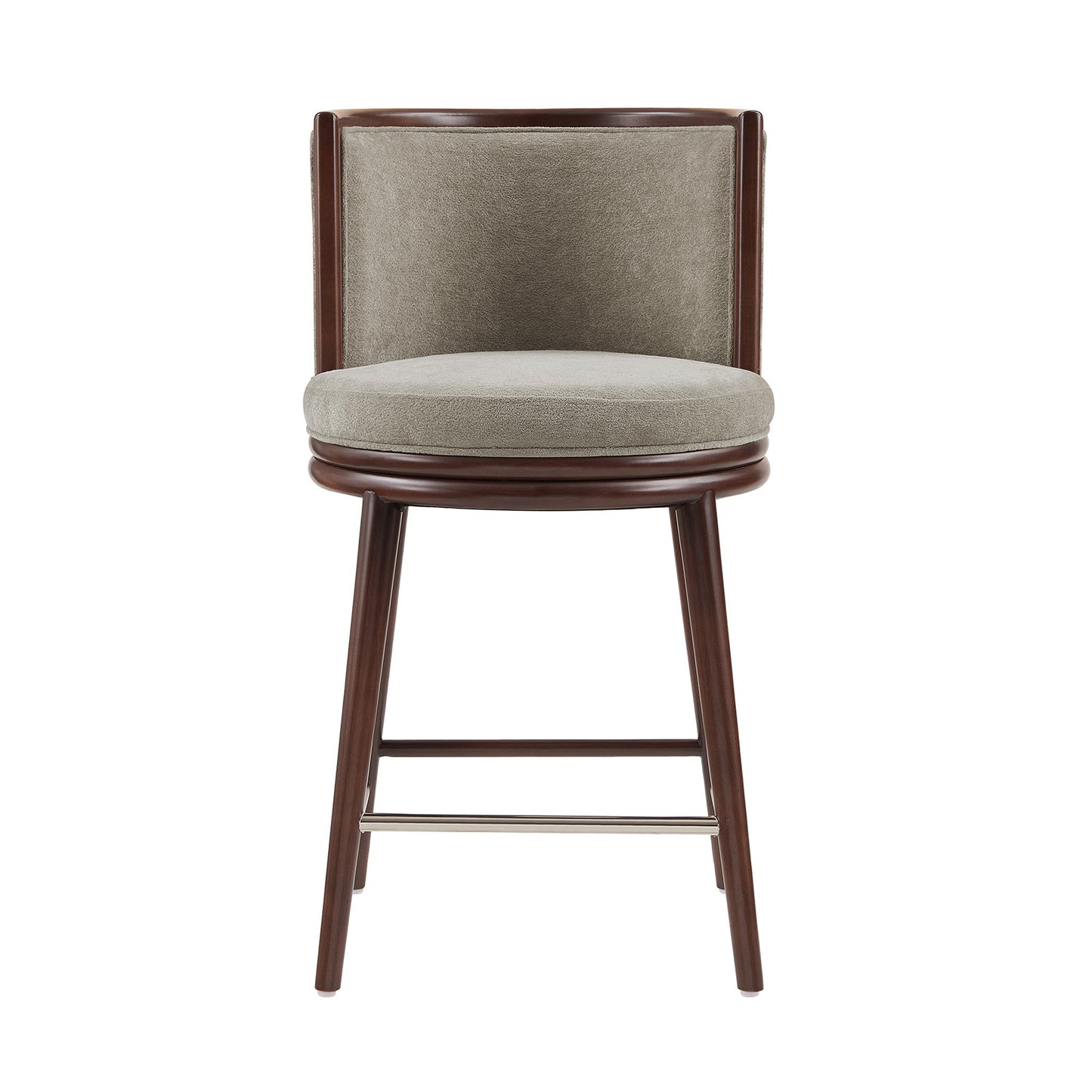 Evalyn Dove - Counter Stool - Griege