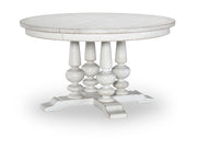 Cottage Park - Complete Round Table - White