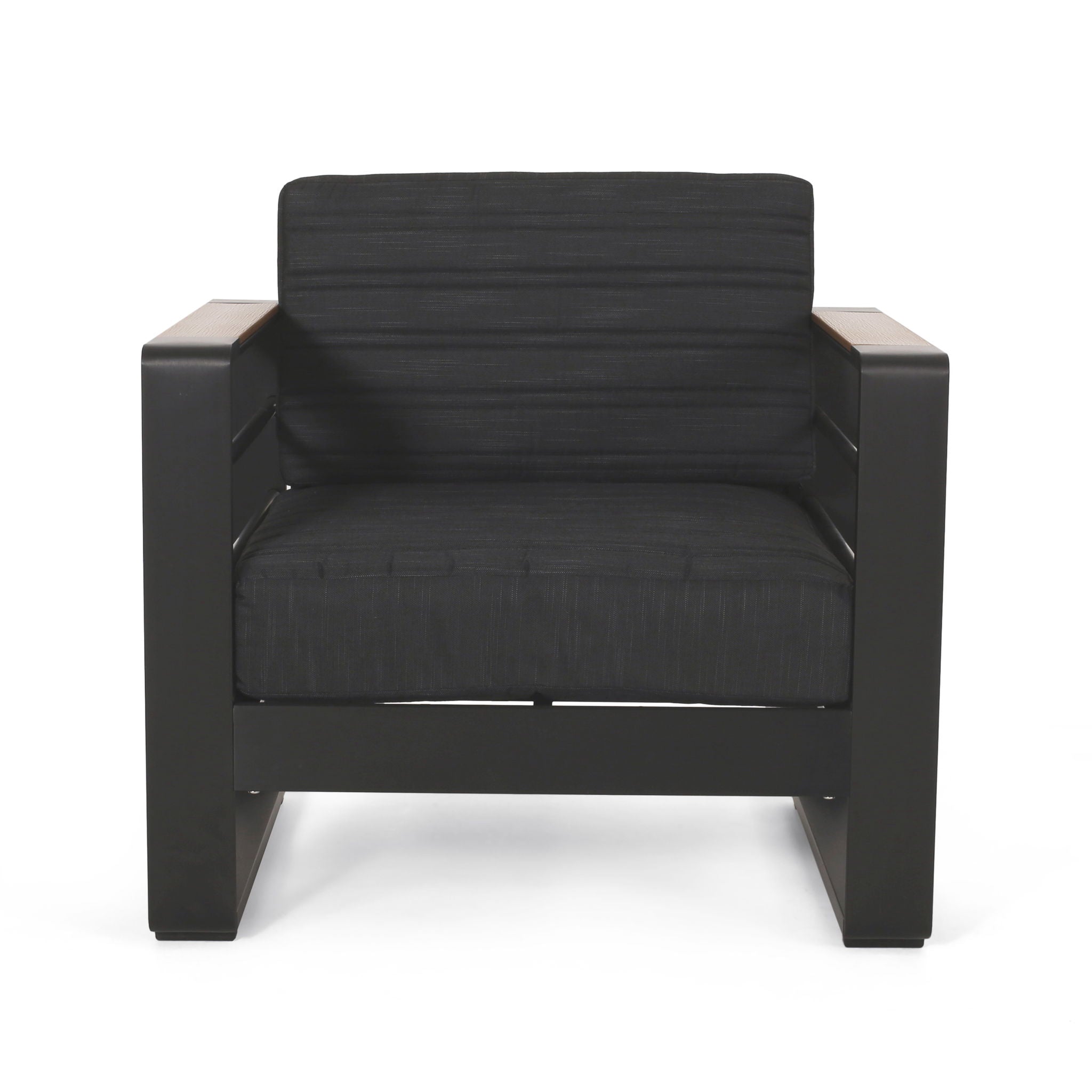 Giovanna - Club Chair Set With Aluminum Frame
