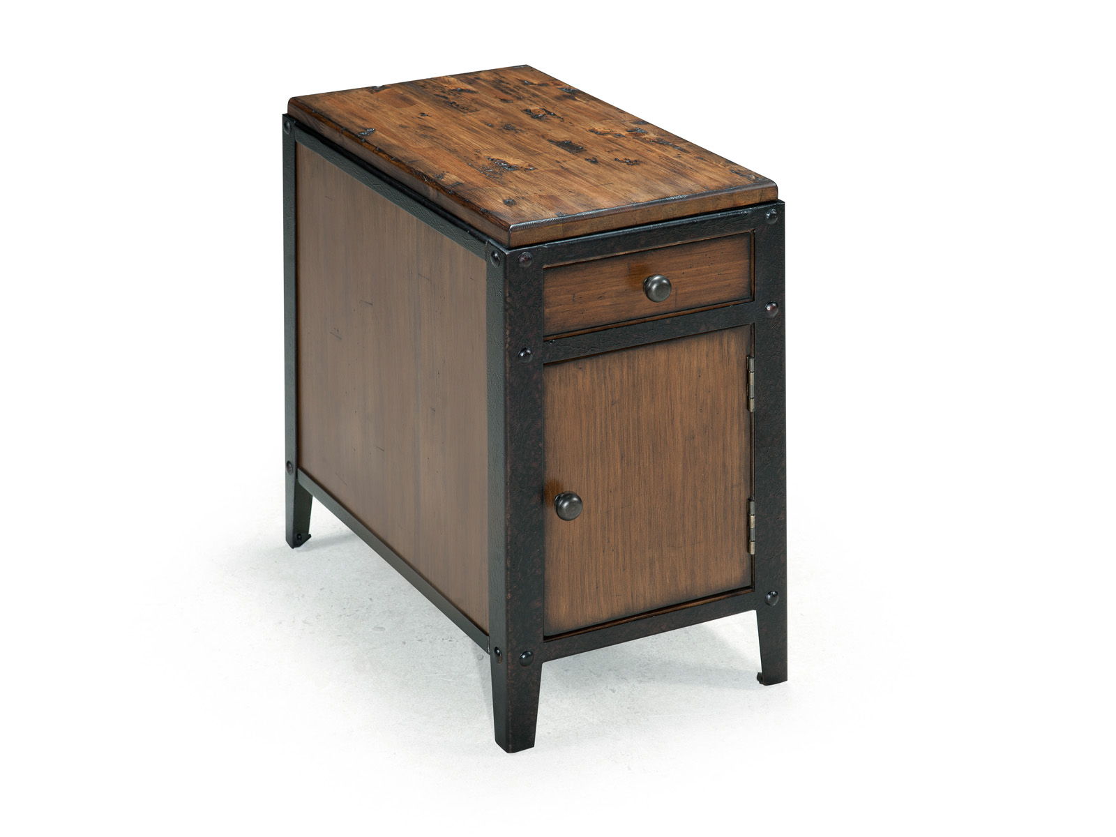 Pinebrook Chairside Door End Table