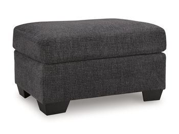 Loreo - Ottoman - Ebony