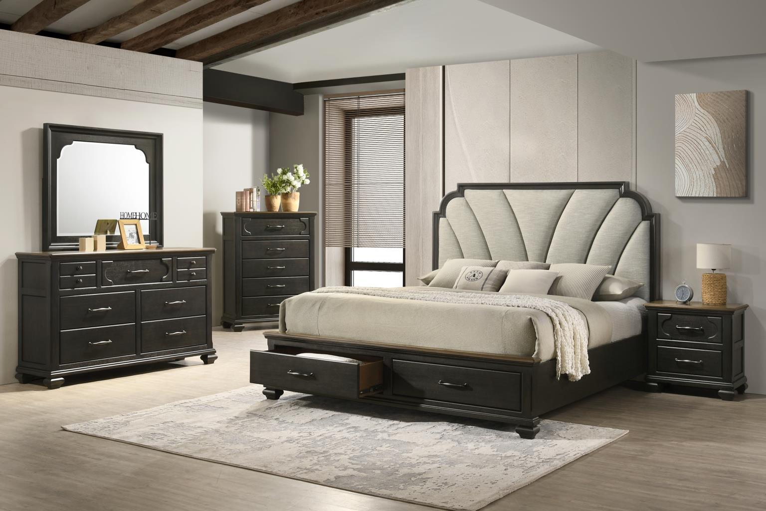 B080 - Mirror - Charcoal Black