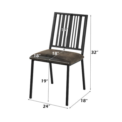 Zudora - Side Chair (Set of 2) - Black