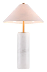 Ciara - Table Lamp - Beige / White