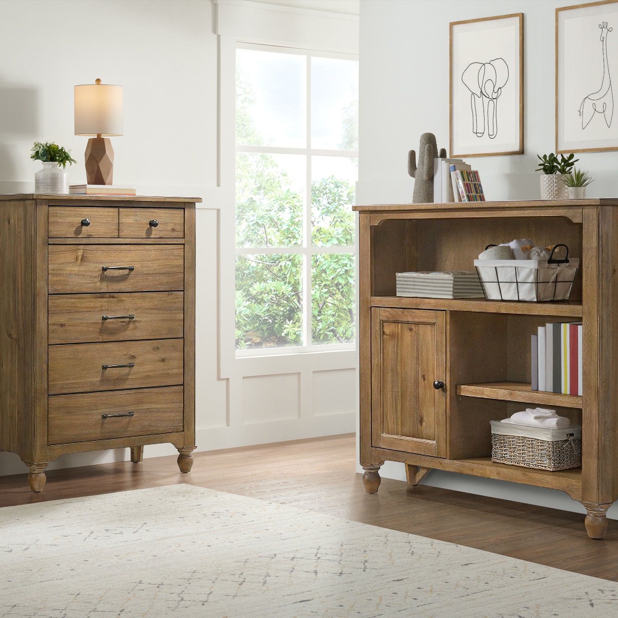 Highland - Bookcase - Sand Dune