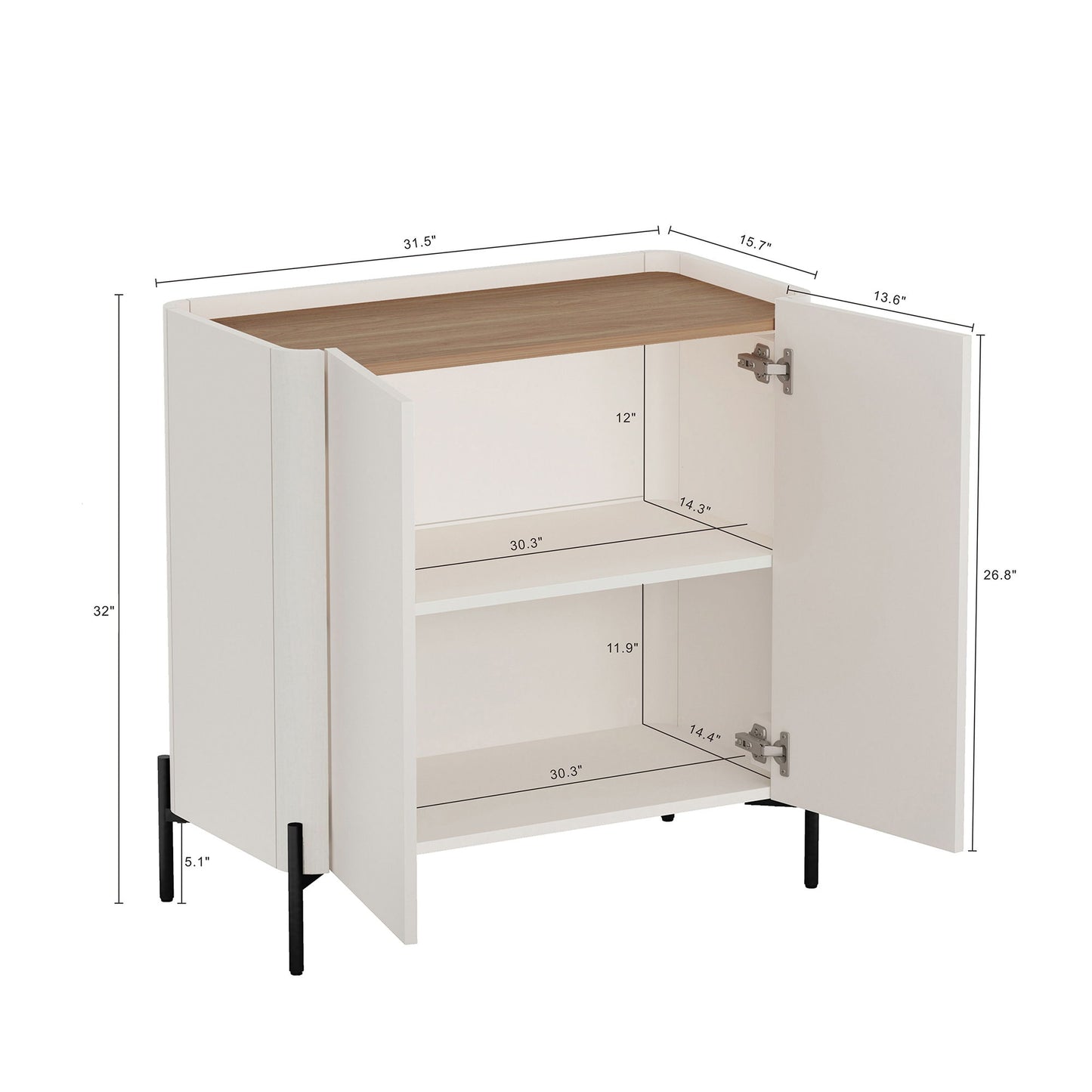 Abbey - Accent Cabinet