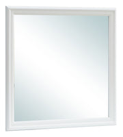 Lorana - 38" Mirror - Silver Champagne