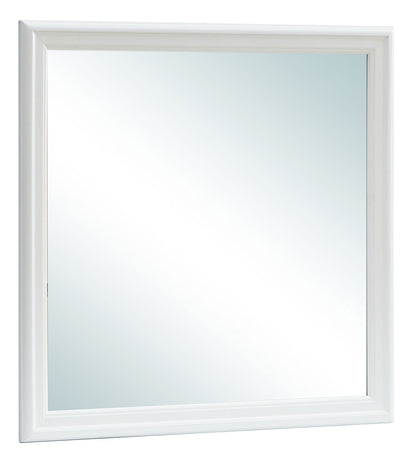 Lorana - 38" Mirror - Silver Champagne
