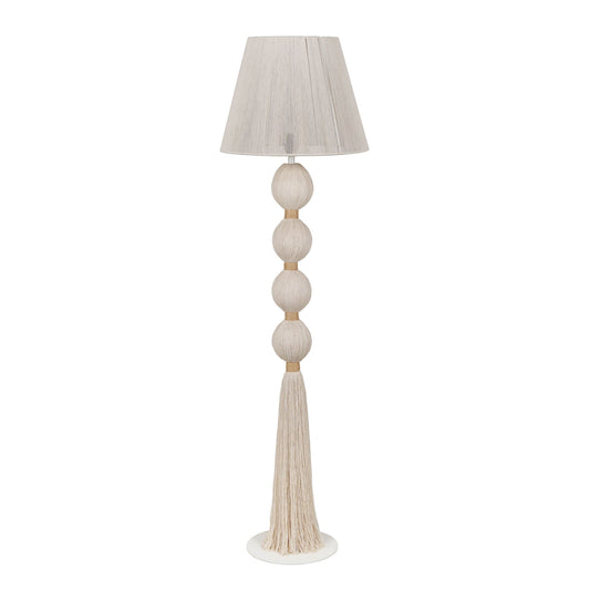 Samba - Cotton Floor Lamp - White