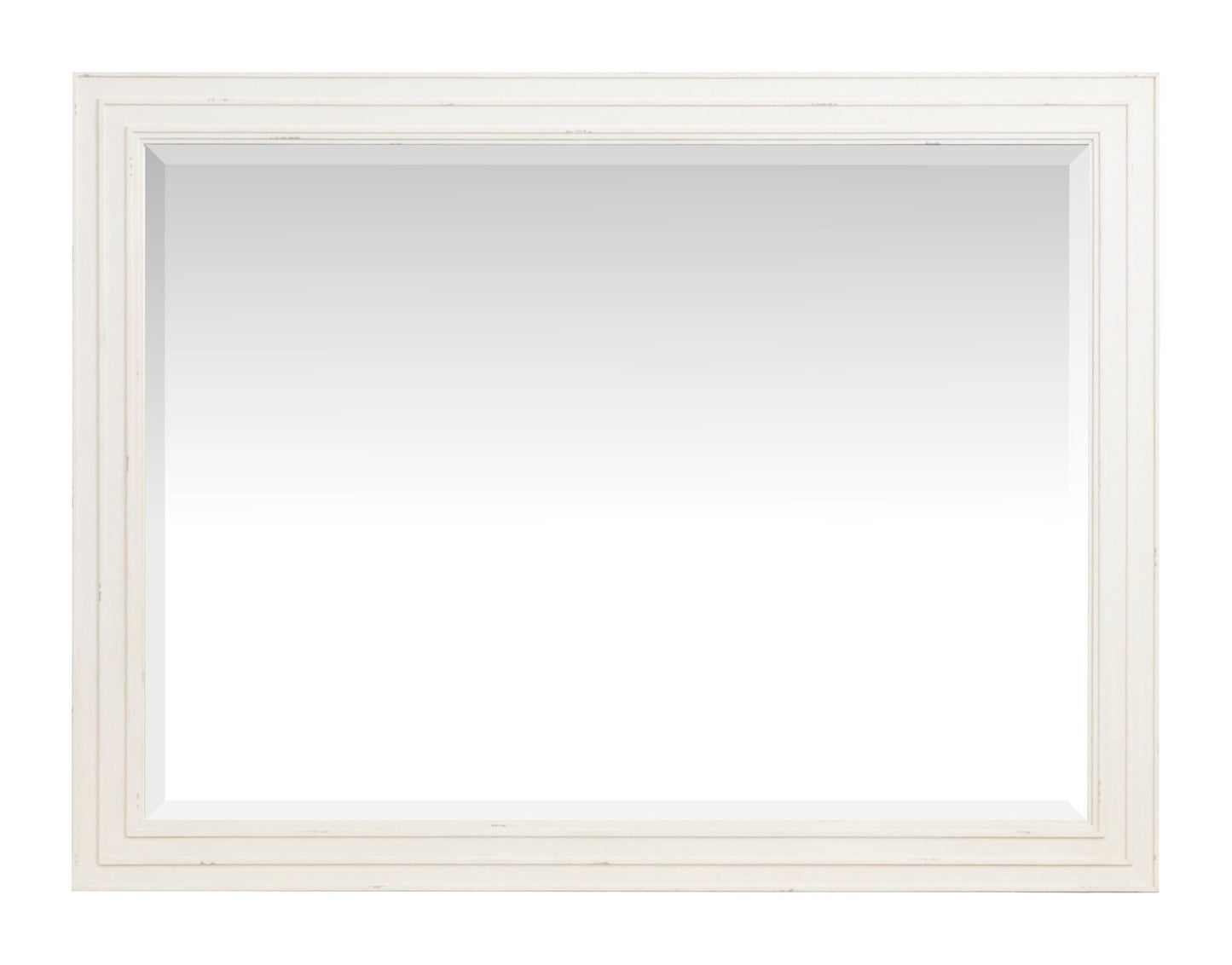 Echo Isles - Landscape Mirror - Sea Pearl And Driftwood