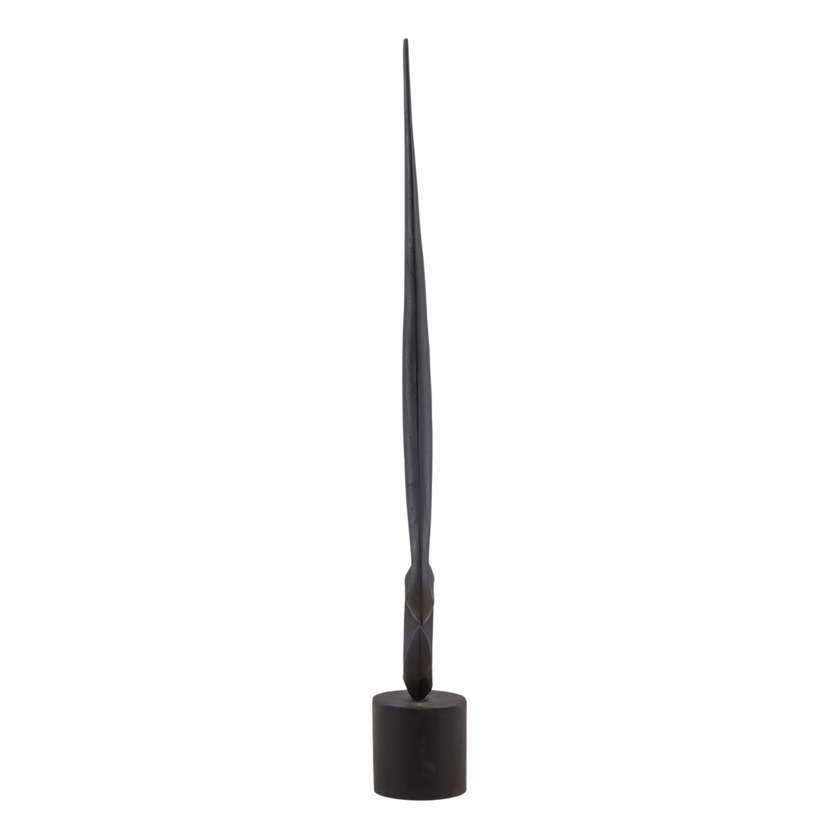 Meliora - Sculpture - Black