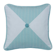 Catalina - Chevron Print Striped Reversed Pillow - Multi