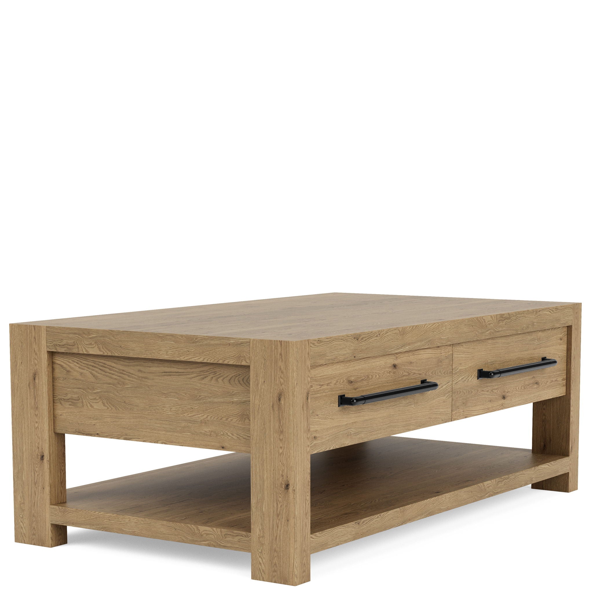 Davie - Rectangular Cocktail Table - Light Brown