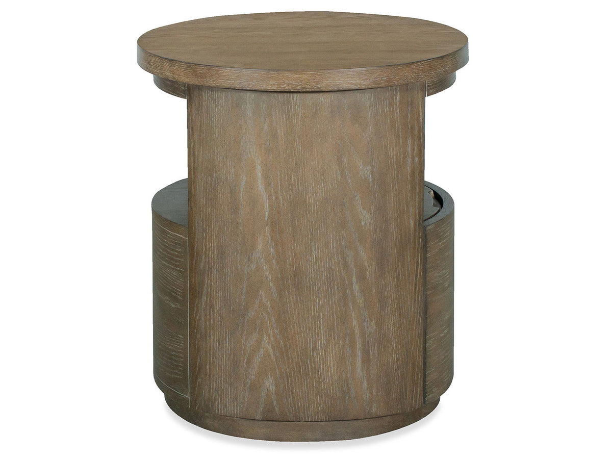 Bosley - Round End Table - Porpoise