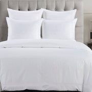 Border Embroidery - King Duvet Cover Set (Set of 3) - White